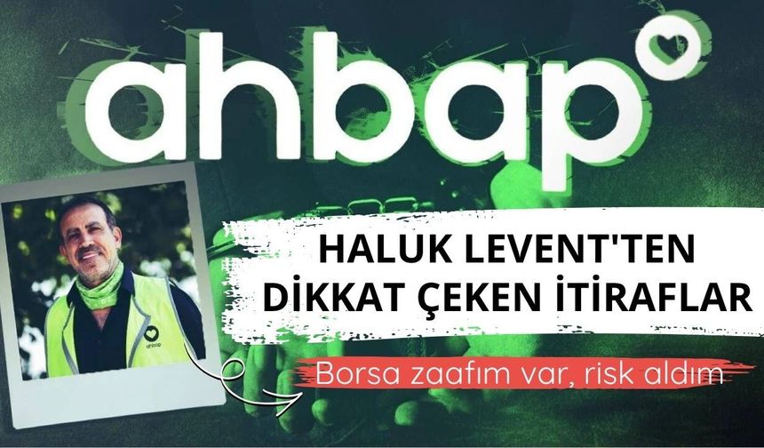Haluk Levent'ten dikkat çeken itiraflar: Borsa zaafım var, risk aldım