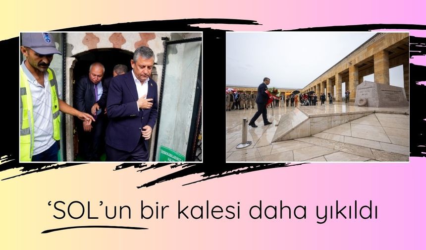 Özel'den önce Cami sonra Anıtkabir ziyareti