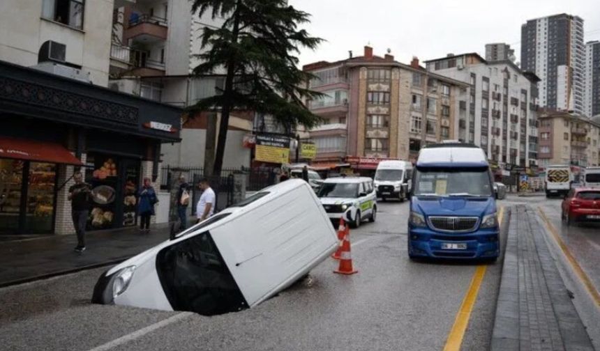 Ankara ve İstanbul'da sağanak etkili oldu