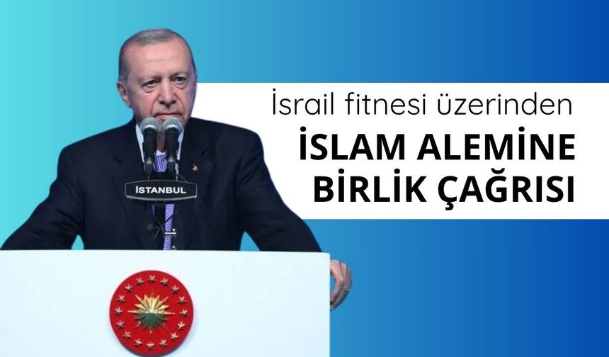 Erdoğan'dan İslam dünyasına 'birlik' çağrısı