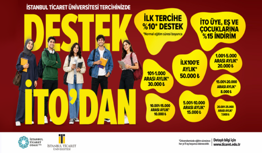 İstanbul Ticaret Üniversitesi reklam