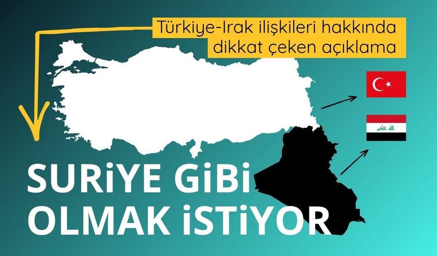 Prof. Dr. İbrahim Yılmaz: Irak Türkiye ile Suriye gibi olmak istiyor