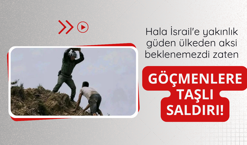 Fas'tan göçmenlere taşlı saldırı