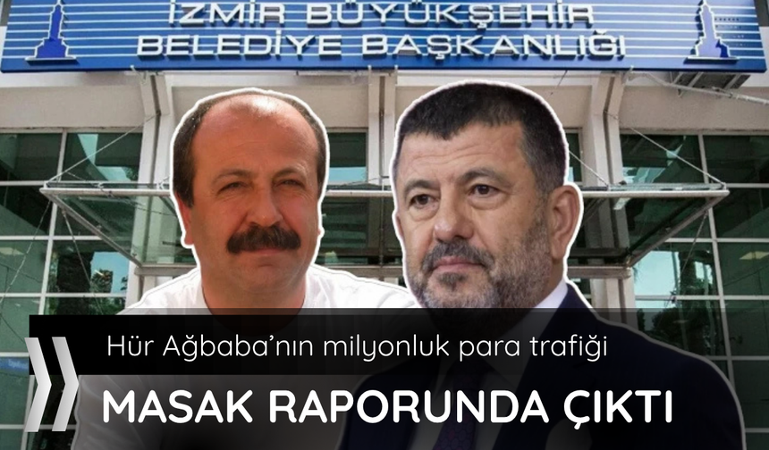 Hür Ağbaba’nın para trafiği MASAK raporunda çıktı