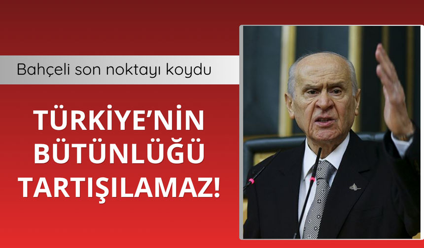 Bahçeli'den Terörsüz Türkiye mesajı