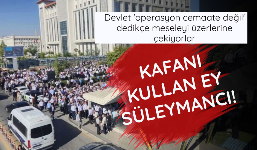 Gözaltındaki Kuriş'e Ankara'da destek protestosu!