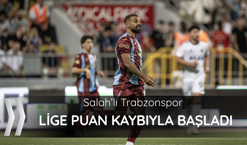 Trabzonspor Kasımpaşa berabere kaldı