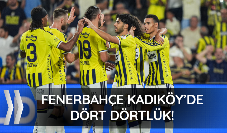 Fenerbahçe Konyaspor'u mağlup etti