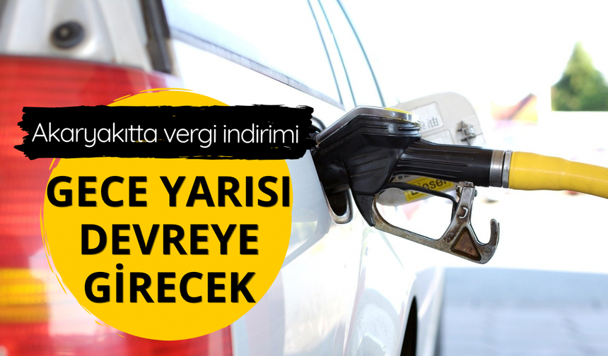 Motorinde ÖTV düzenlemesi:  Gece yarısı devreye girecek