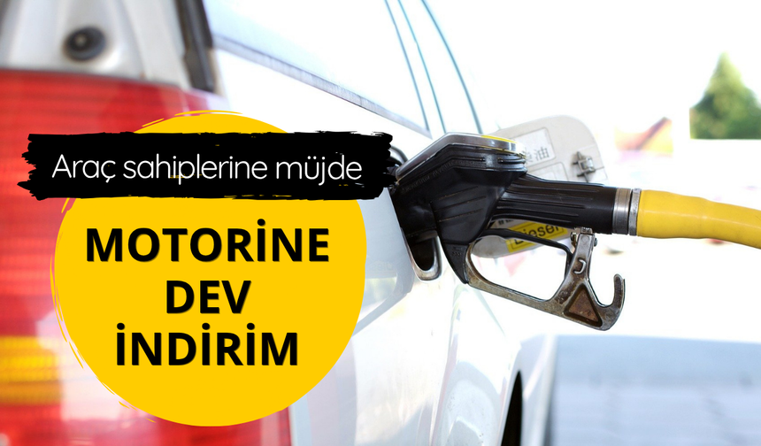 Motorine dev indirim!