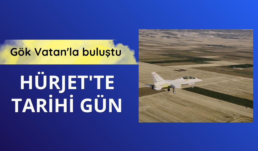 HÜRJET'te tarihi gün: Gök Vatan'la buluştu