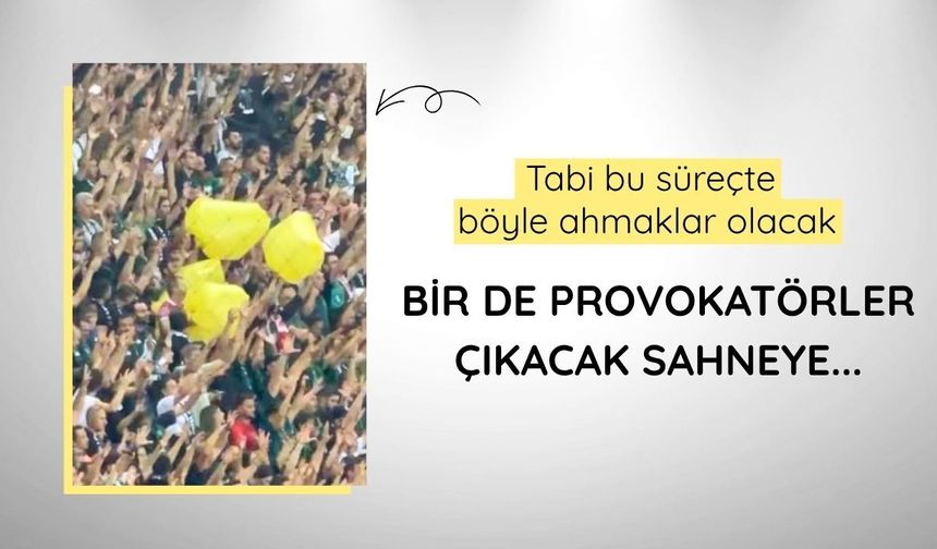 Kocaelispor-Amedspor maçında tribünde tepki çeken görüntü