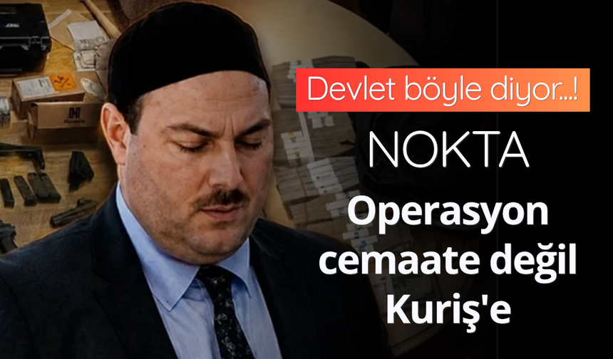 Bakan Gürlek: Cemaate karşı bir operasyon değil