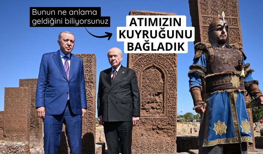 Erdoğan: Atımızın kuyruğunu bağladık