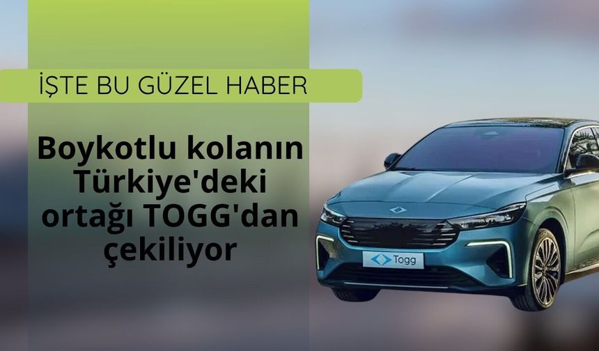 Anadolu Grubu ve Zorlu'dan TOGG açıklaması