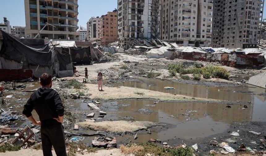 BM: Gazze'de nüfusun 5'te 1'i sel riski altında