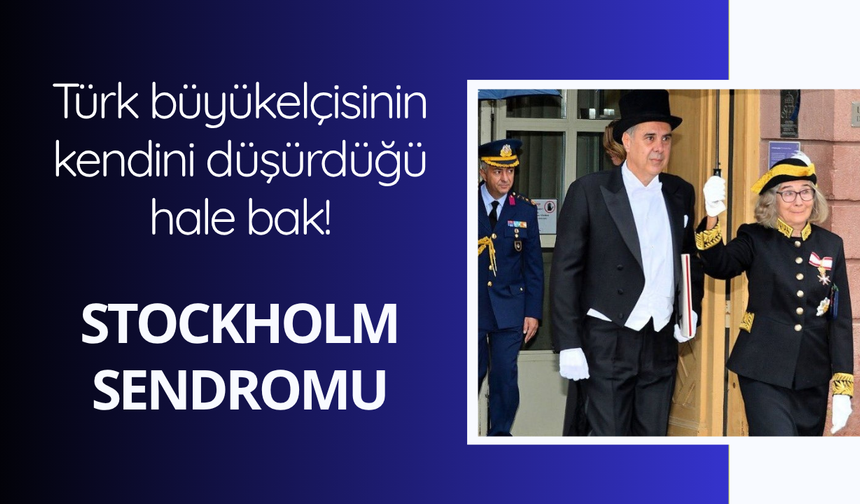 Türk büyükelçinin üstünde frak!