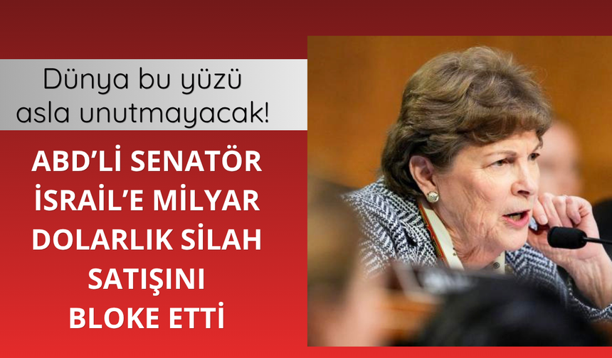 ABD’li senatörden İsrail’e darbe!