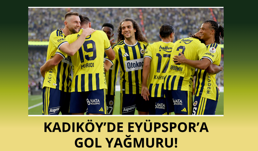 Fenerbahçe'den Kadıköy'de net galibiyet