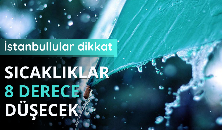 İstanbul için şiddetli yağış uyarısı