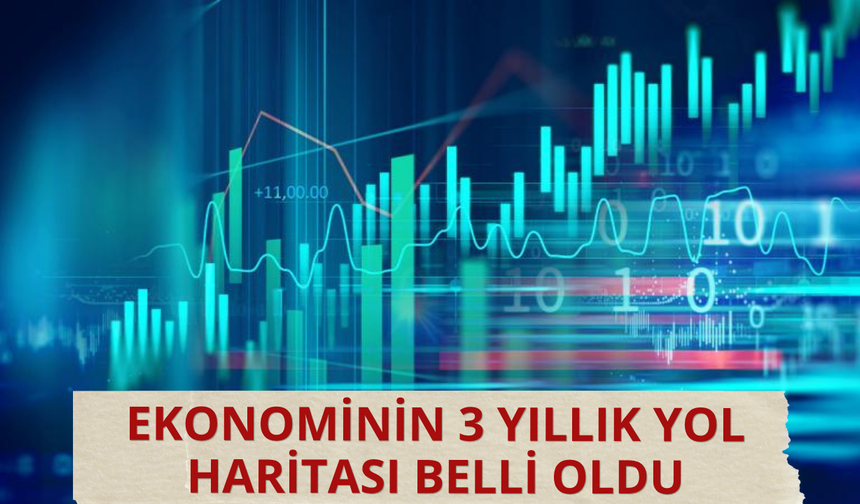 Ekonomide 3 yıllık yol haritası belli oldu