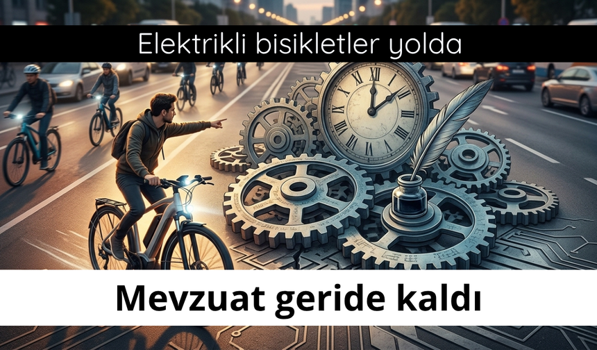 Elektrikli bisikletler yolda mevzuat geride