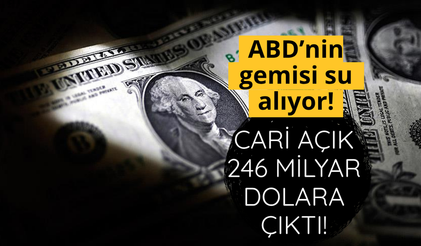 ABD'nin cari açığığında artış
