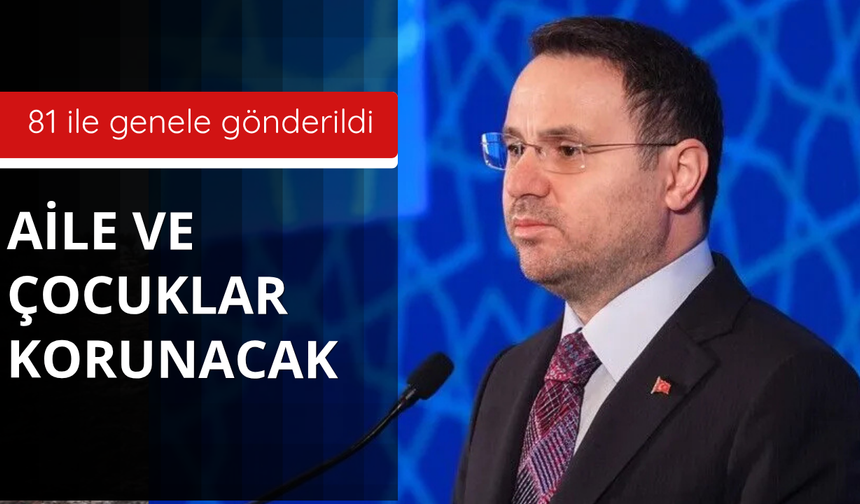 Adalet Bakanlığından 81 ile genelge