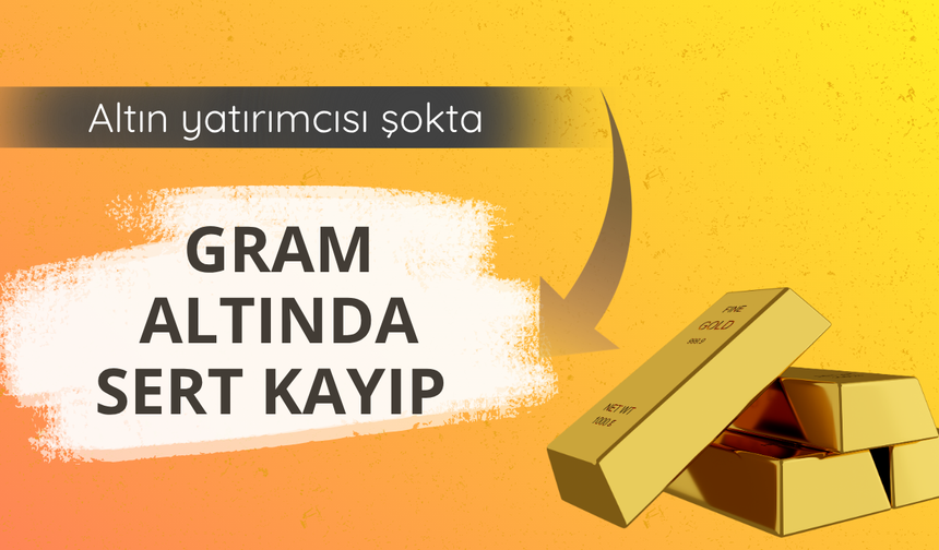 Altında düşüş sürüyor