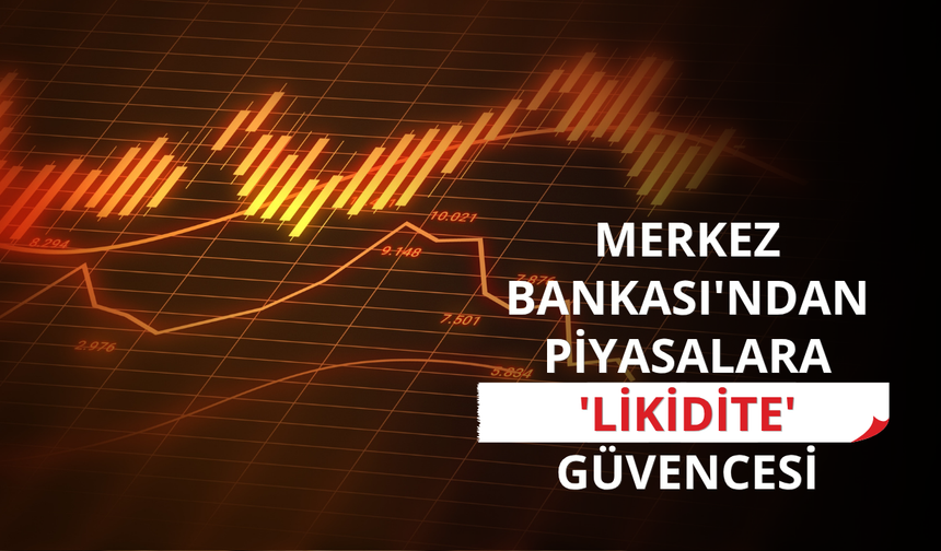 Merkez Bankası'ndan piyasalara 'likidite' güvencesi