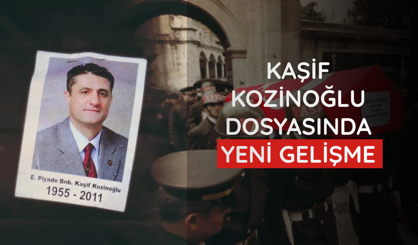 Kaşif Kozinoğlu'nun ölümüne ilişkin 4 şüpheli hakkında gözaltı kararı