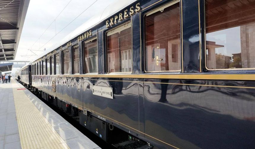 Tarihi tren Venice Simplon Orient Express Türkiye'de