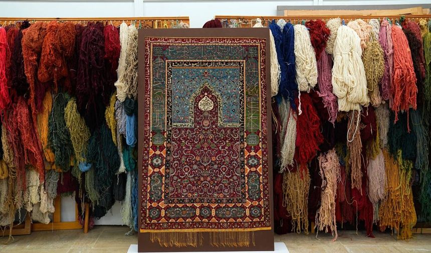 500 yıllık saray seccadeleri sergilenmeye hazırlanıyor
