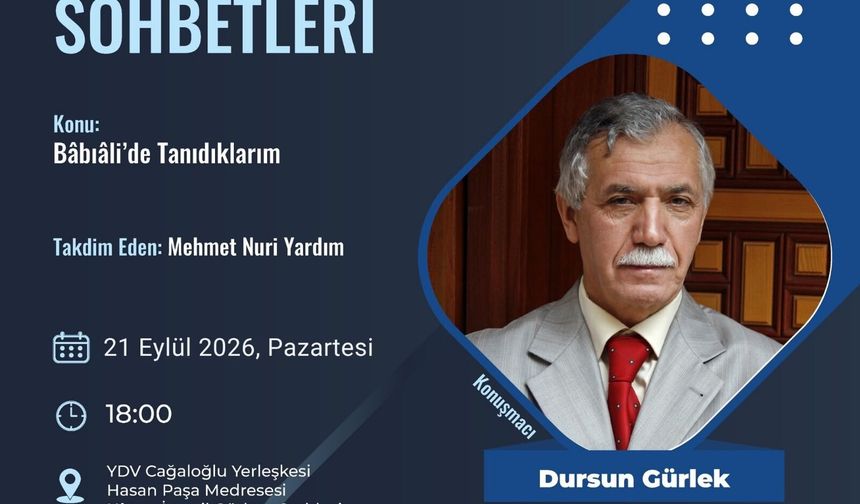 Dursun Gürlek, Bâbıâli’de tanıdıklarını anlatacak