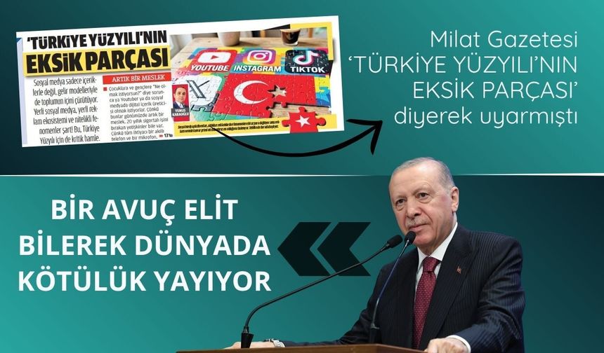Erdoğan'dan tekno-oligarklara karşı net uyarı!