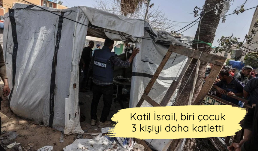 Katil İsrail, biri çocuk 3 kişiyi daha katletti