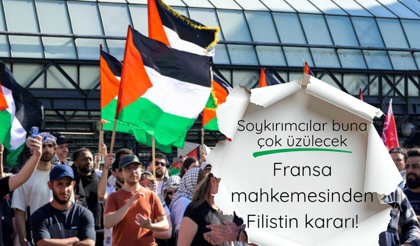 Fransa mahkemesinden Filistin kararı