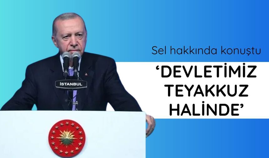 Başkan Erdoğan: Devletimizin tüm kurumları sahada tedbirleri alıyor