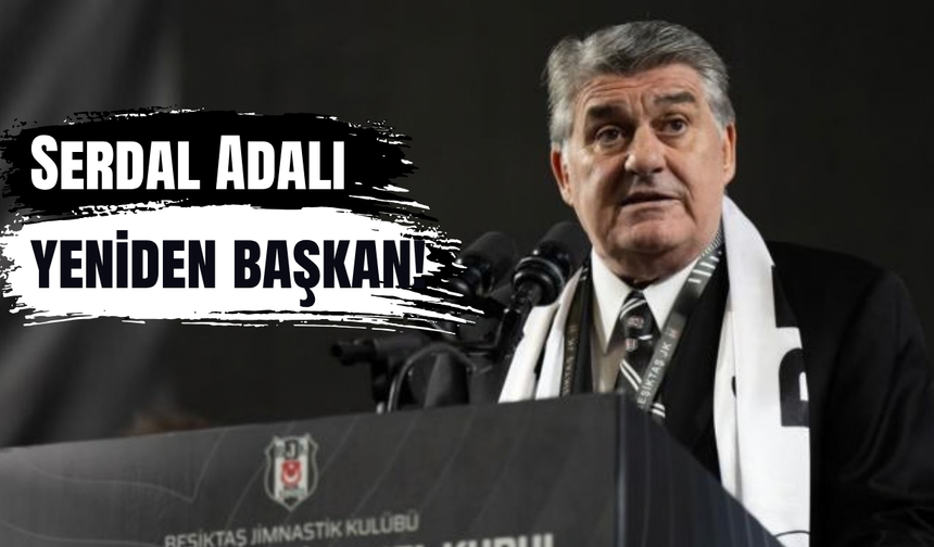 Serdal Adalı yeniden başkan