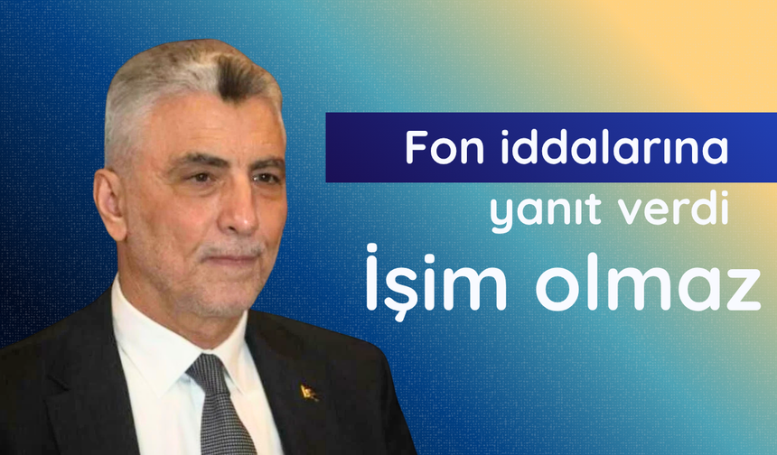 Bakan Ömer Bolat fon iddialarına yanıt verdi: İşim olmaz