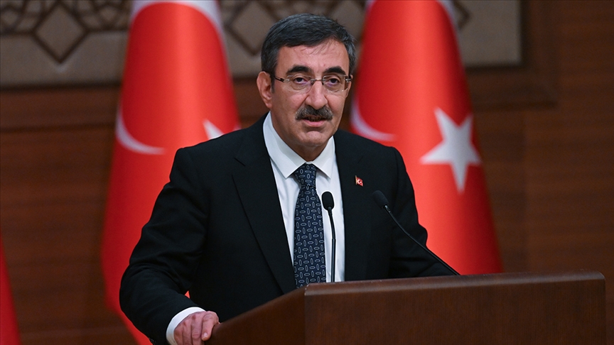 Cumhurbaşkanı Yardımcısı Cevdet Yılmaz'dan, şehit Piyade Sözleşmeli Er Uslu için taziye mesajı