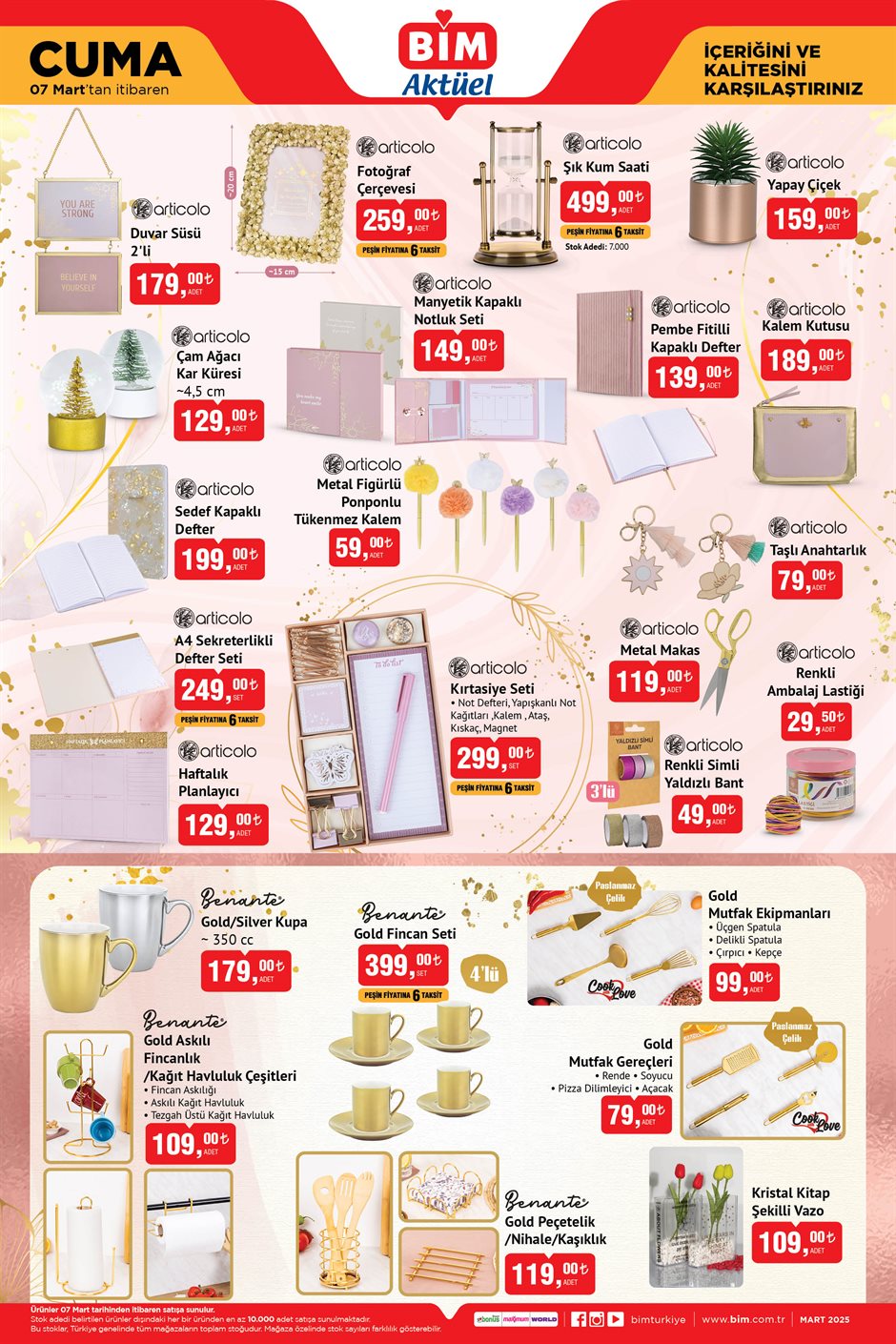 BİM Aktüel Ürünler Kataloğu