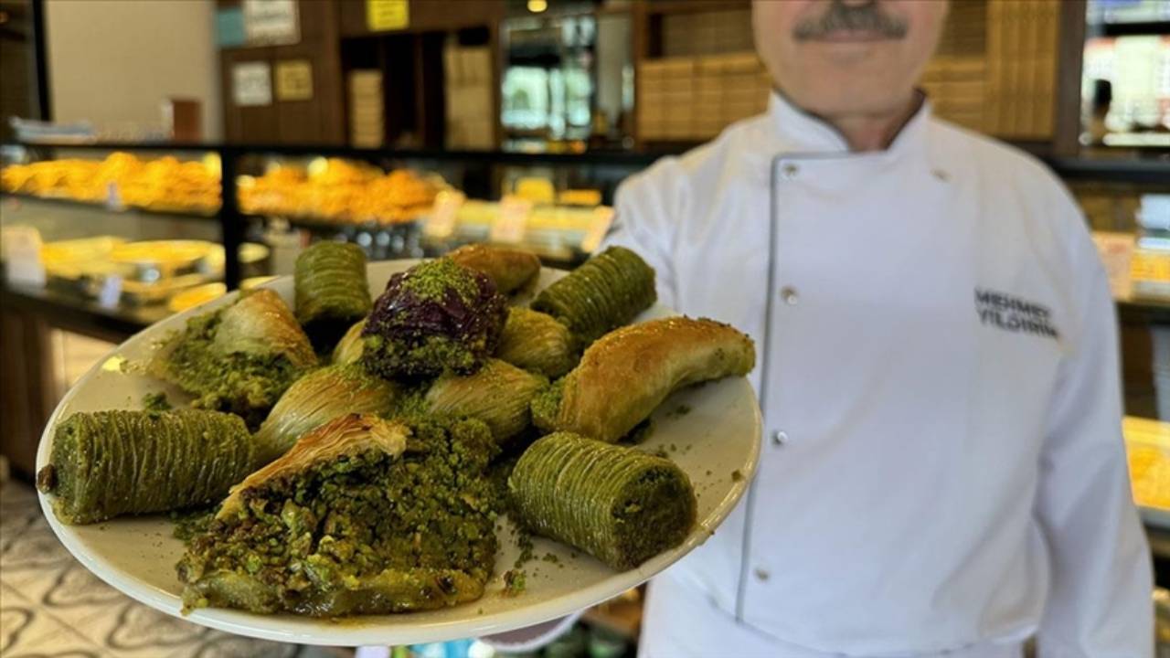 Gaziantep'te baklavacılarda bayram telaşı başladı
