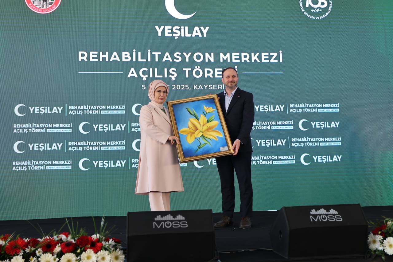 Yeşilay’ın üçüncü rehabilitasyon merkezi Kayseri’de açıldı