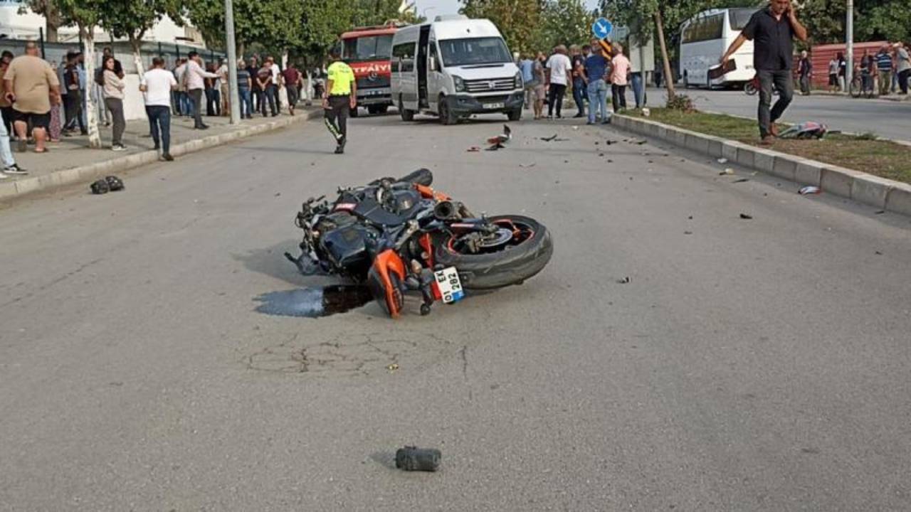 Giresun'da bahçeye devrilen motosikletteki 1 kişi öldü