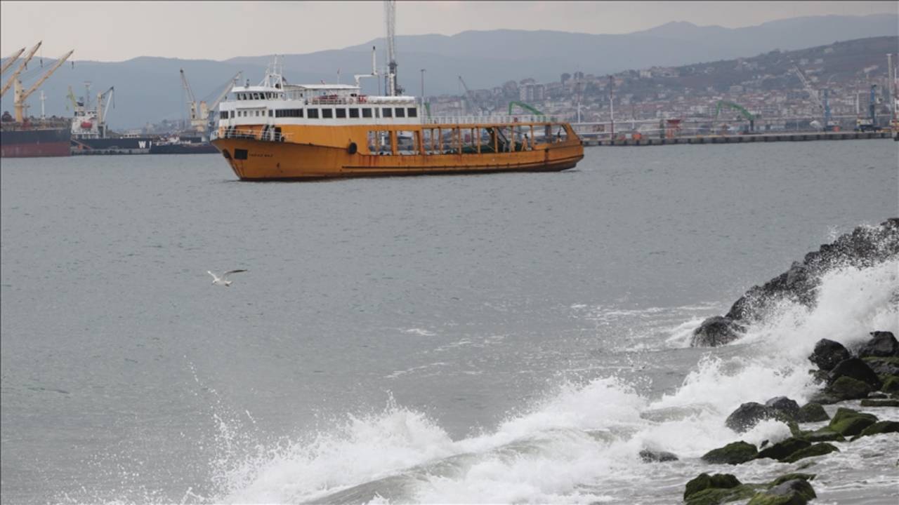 Deniz ulaşımına poyraz engeli