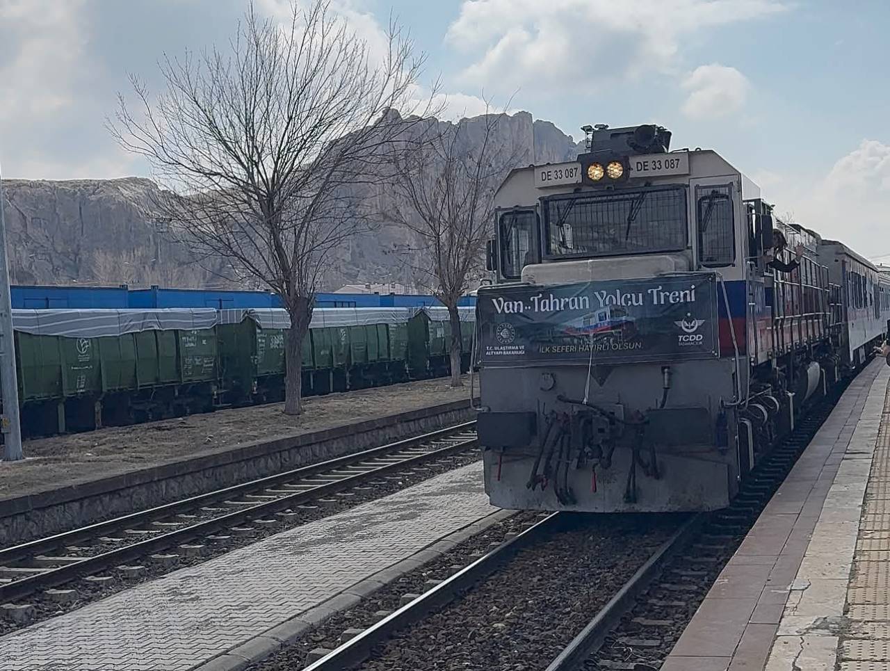 İran-Van tren seferleri yeniden başladı!