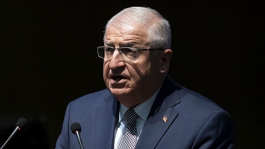Bakan Güler, Hakkari'de şehit uğurlama töreninin ardından konuştu