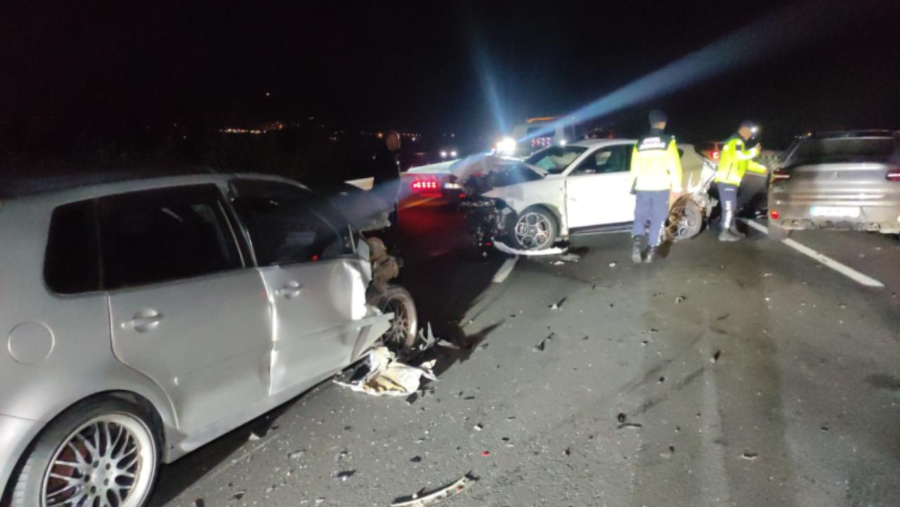 Bursa'da zincirleme kaza