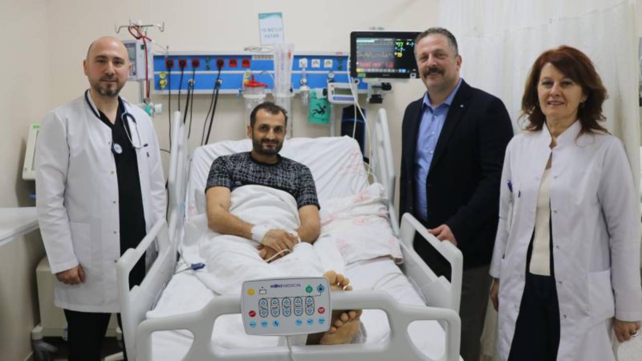 Halı sahada kalbi durdu, 12 gün sonra hastanede uyandı